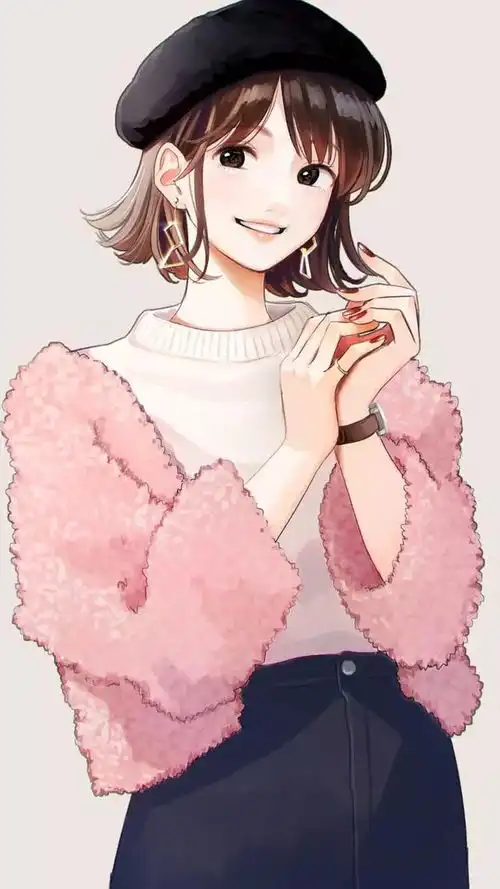 插画你的每个样子,我都喜欢