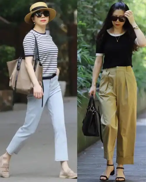 看了50墨镜妈妈的穿搭,才发现自然老去的女人,真的很美