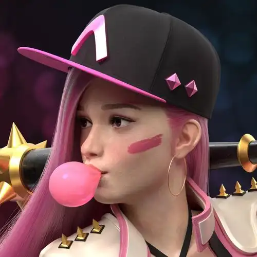 3d模型欣赏可爱不良少女