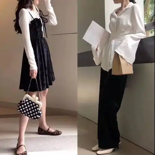 大牌感十足的早春穿搭,清新又很抢镜,是心动的感觉