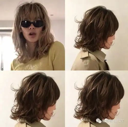 欧美风短发,照着剪你也能美上天