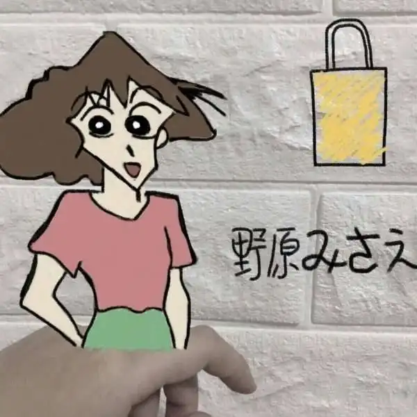 蜡笔小新奶奶卡通头像