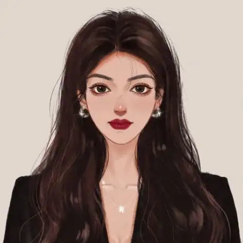 森女头像文艺范手绘逼真