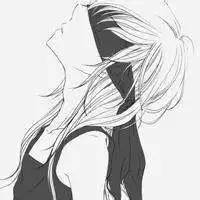 动漫女生头像忧郁黑白微信头像图片大全