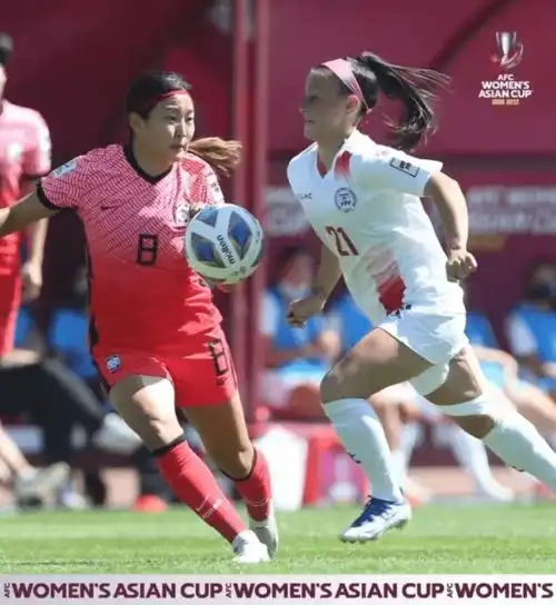 突破历史韩国女足20力克菲律宾女足首次晋级亚洲杯决赛