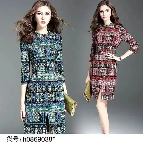 精选女装轻熟优雅连衣裙
