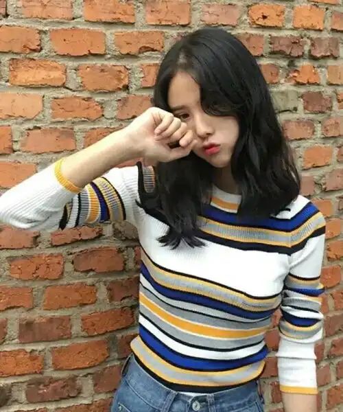 这几款短中长少女感爆棚的卷发,比直发好看n倍