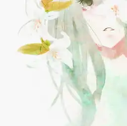 呆萌头像古风女生白蛇图