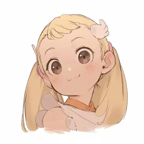 头像可爱的女生插画头像