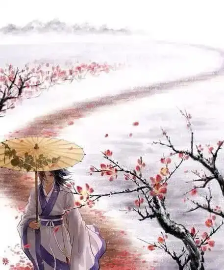 古风霸气头像女拿扇子