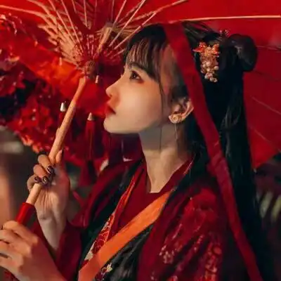 qq侧面头像女生头像古风