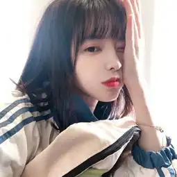 三次元短发女生头像可爱