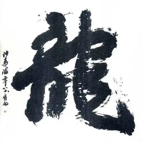 沙孟海临帖不是描字,没必要和古人写得一模一样
