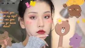 单眼皮的开春暖妆教程秒变大眼女孩