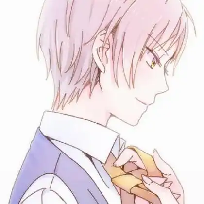 二次元情侣头像一左一右,因为有你的存在所以幸福