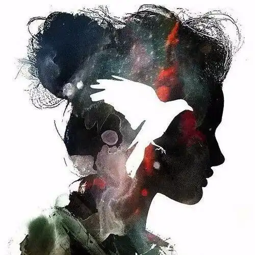 创意女生微信头像图片心