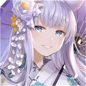 二次元动漫女生头像和服少女,日系美女少女