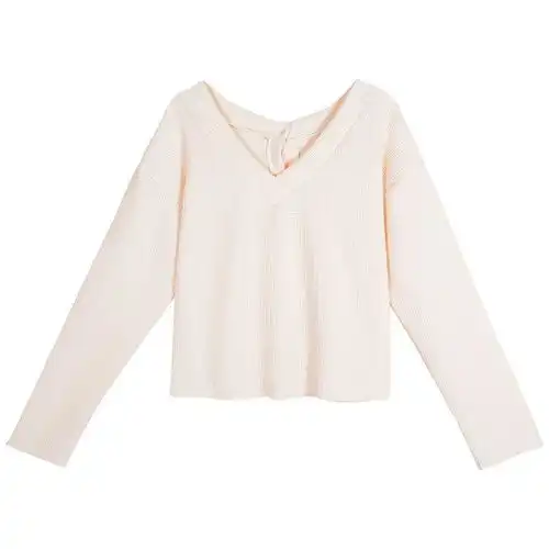 春季设计感针织上衣小众韩版2020春季新款衬衫女装宽松长袖ins潮