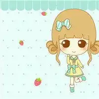小女孩头像超萌卡通图片微信头像图片大全
