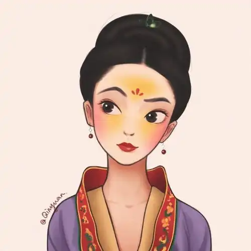 刘亦菲版花木兰插画,超喜欢女生头像为手机作壁纸
