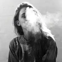 2017最新冷酷霸气女生黑白头像