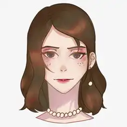 高级感头像欧美女生手绘