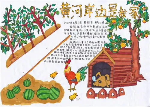 黄河岸边是我家11岁小姑娘呼吁共护美好家园