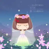 大眼睛女孩梦境卡通头像
