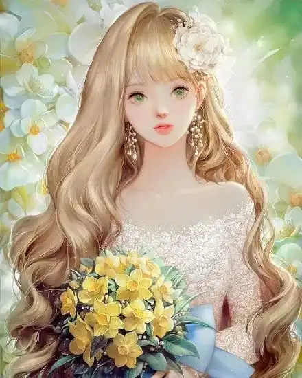 好看的头像女二次元手绘