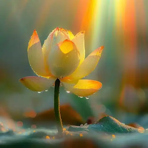 见莲花者护佑全家诸事顺心好运连连心想事成万事吉祥