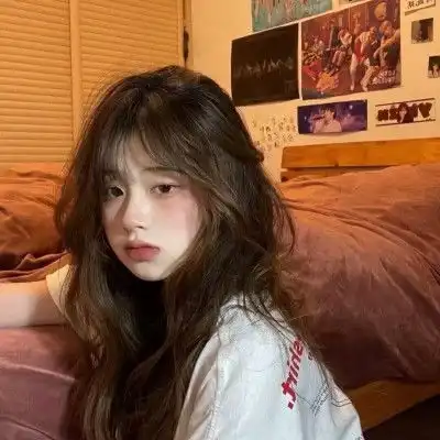 可爱少女头像真人图片她