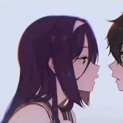 卡通头像女白底两女一男