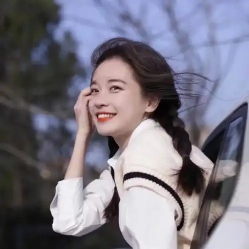 女生头像侧脸温柔孙俪