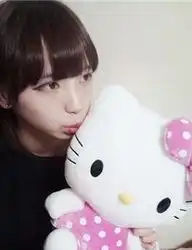 可爱日系女生手机照片