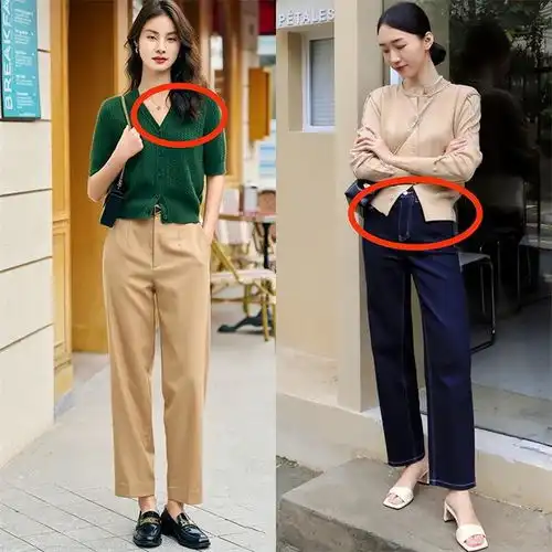 入春后才发现风衣不兴了满街都在穿奶奶衫,既优雅又显瘦