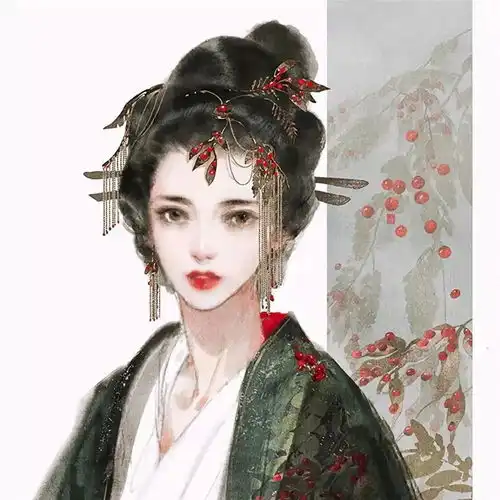 氛围感超绝的手绘动漫闺蜜头像