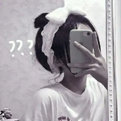 治愈的女生挡脸头像