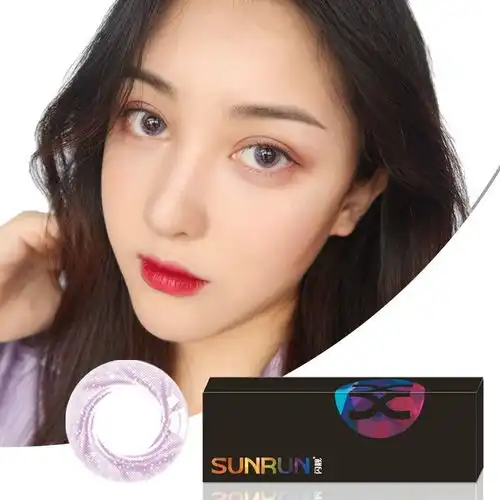 银河系美瞳网红同款混血隐形眼镜大眼学生大小直径年抛