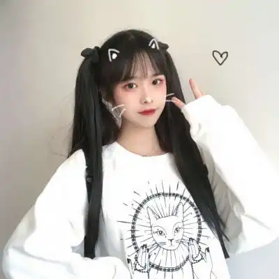 双人闺蜜头像女真人三个
