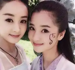 你有见过赵丽颖迪丽热巴的替身吗相似度99