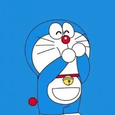 蓝胖子头像新款卖萌的蓝胖子可爱头像