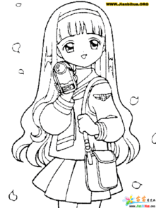 求这种呆萌呆萌的黑白图不要太复杂