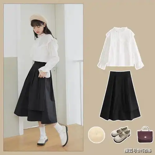 微胖女生一定要get的可爱风穿搭,不仅遮肉显瘦还超甜,太好看了