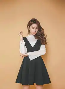 卷发嫩模百褶裙优雅温婉淑女范模特美女美女图片
