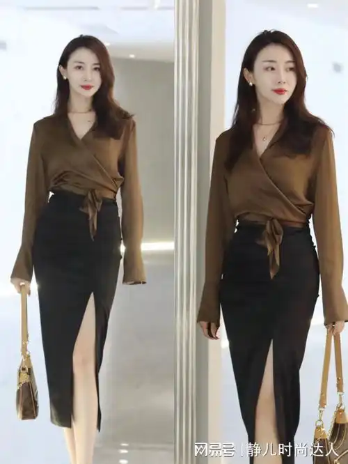 轻熟女人的优雅韵味,展现s形曲线营造出女人味,告别土气感