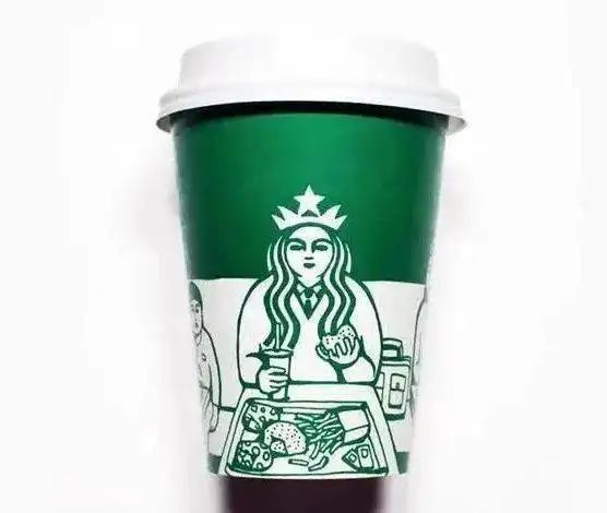韩国插画小哥,揭露星巴克logo女神私生活,惹18万网友点赞