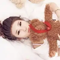 可爱女生qq头像谁愿承担一生一世的等待