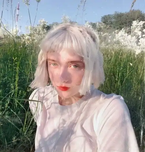 欧美风头像女ins黑白