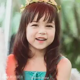 泰美混血小萝莉可爱爆红海量萌图流出