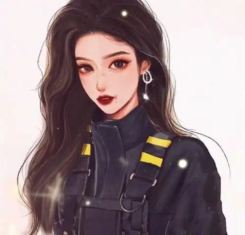 女生头像一组高冷拽酷版和甜美系的混搭